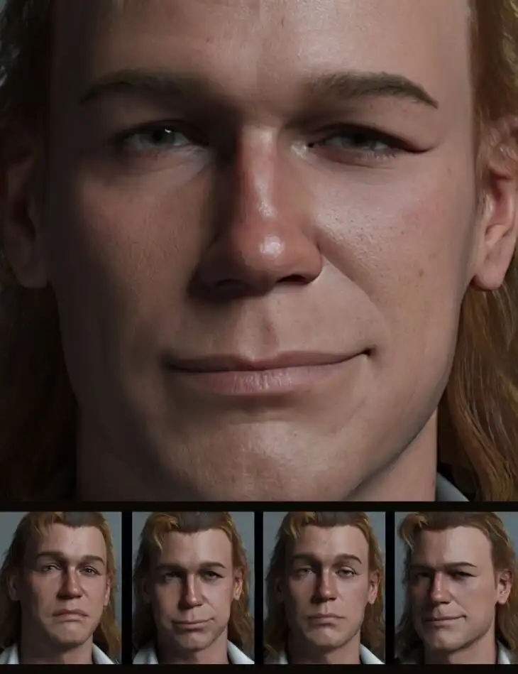 The Expression Collection for Dain 9_DAZ3D下载站