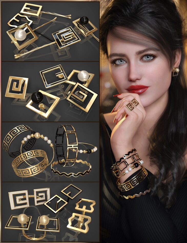 VRV Nadine Jewelry for Genesis 9, 8.1, and 8 Females_DAZ3DDL
