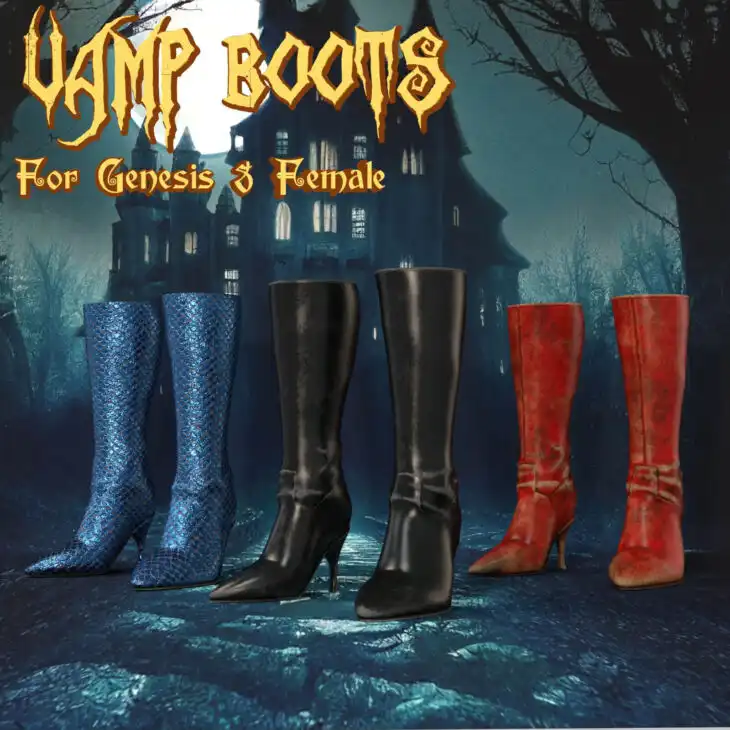 Vamp Boot for G8F_DAZ3DDL