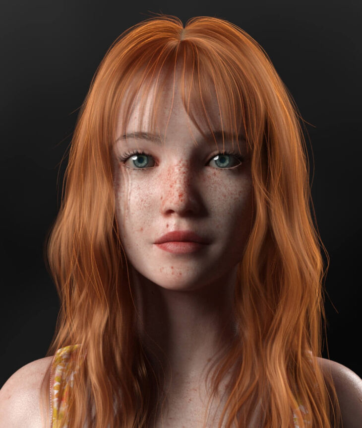Vera 2 Character with UHD Textures for Genesis 8 Female_DAZ3D下载站
