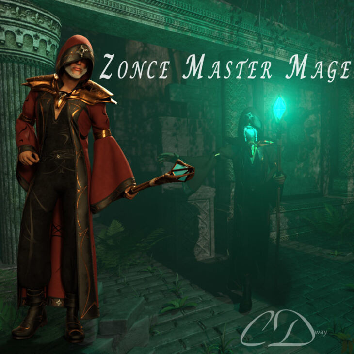 Zonce Master Mage for G8M_DAZ3D下载站