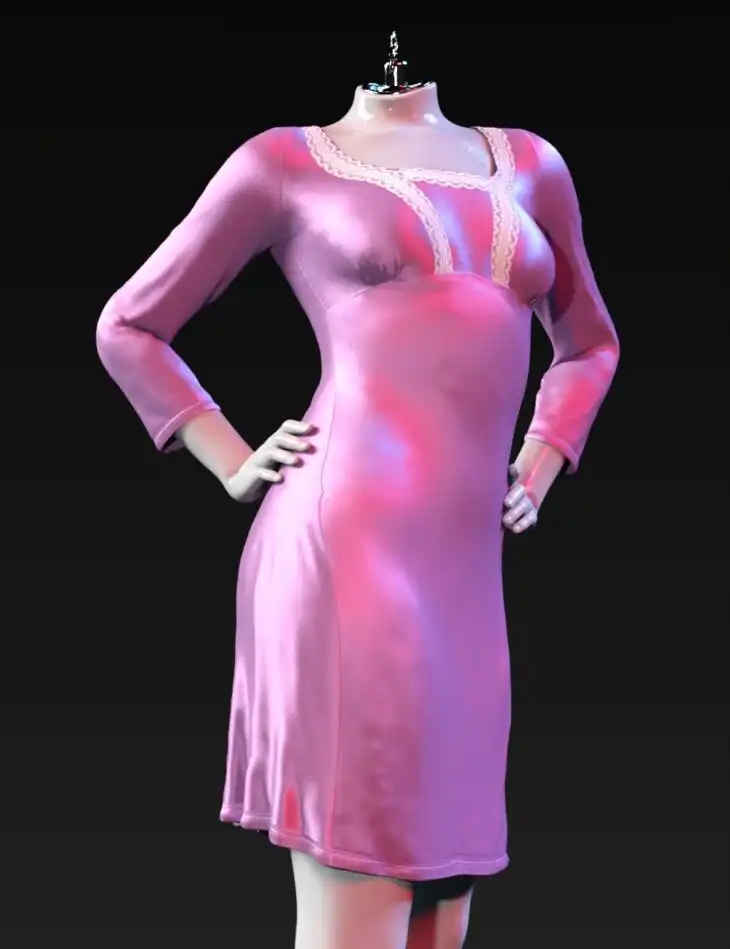 dForce Aura Nightie for Genesis 9, 8.1 and 8 Female_DAZ3DDL