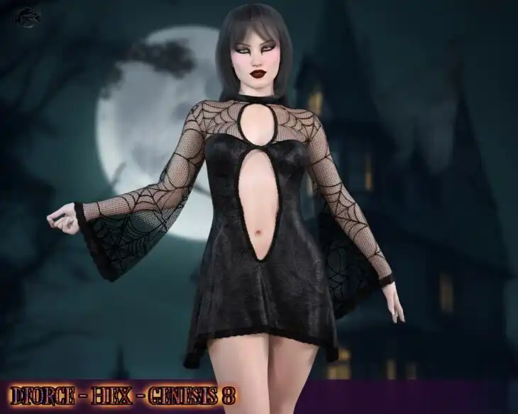 dForce – Hex – Genesis 8_DAZ3DDL