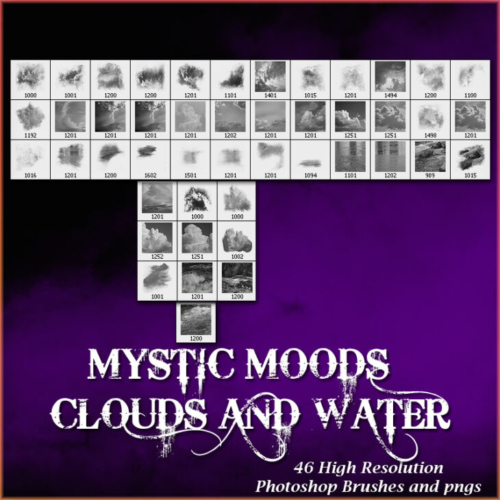 doarte’s MYSTIC MOODS – CLOUDS & WATER BRUSHES_DAZ3DDL