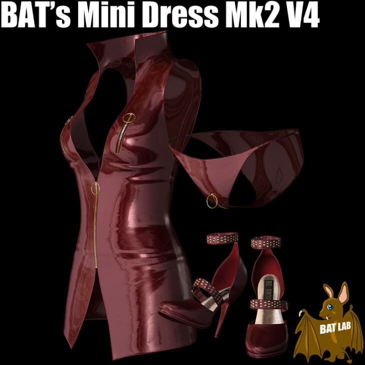 BAT’s Mini Dress Mk2 V4_DAZ3DDL