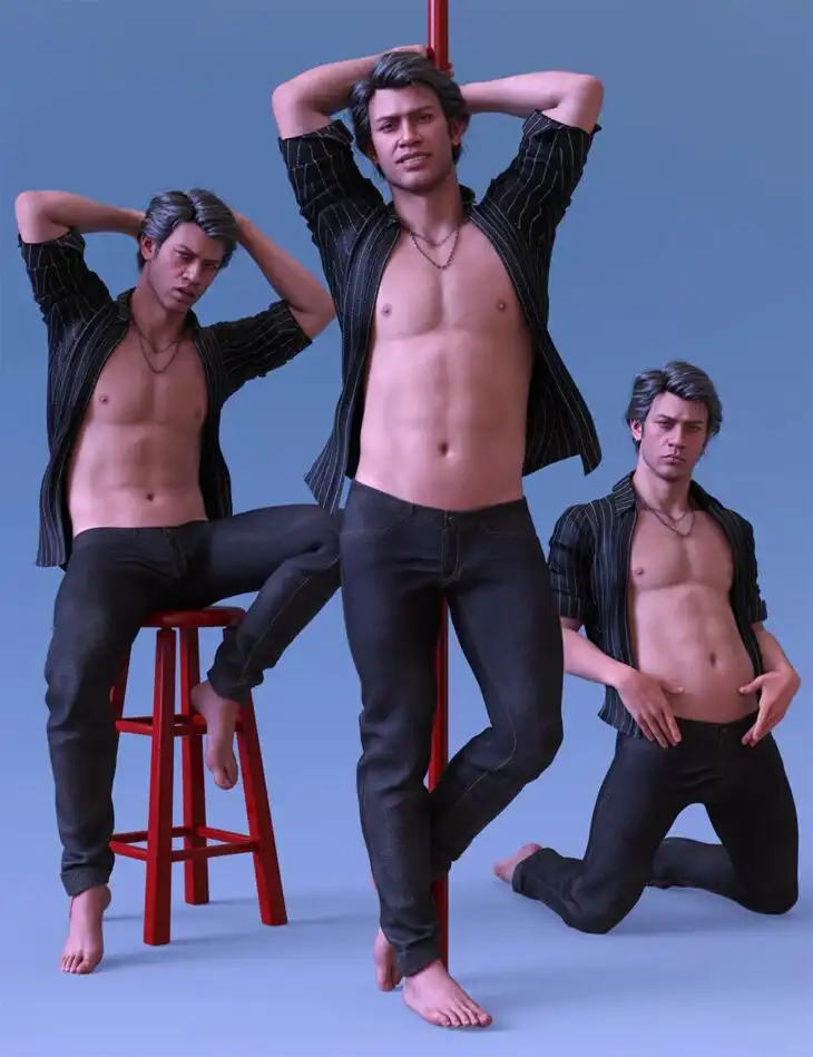 CDI Steamy Poses for Genesis 9 Masculine_DAZ3DDL