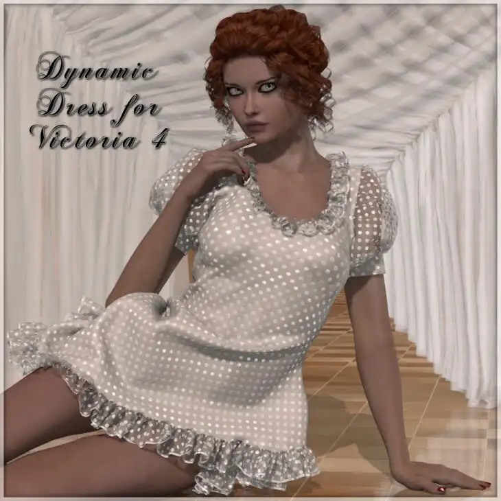 Dynamics 03 – Alice Dress for V4_DAZ3DDL
