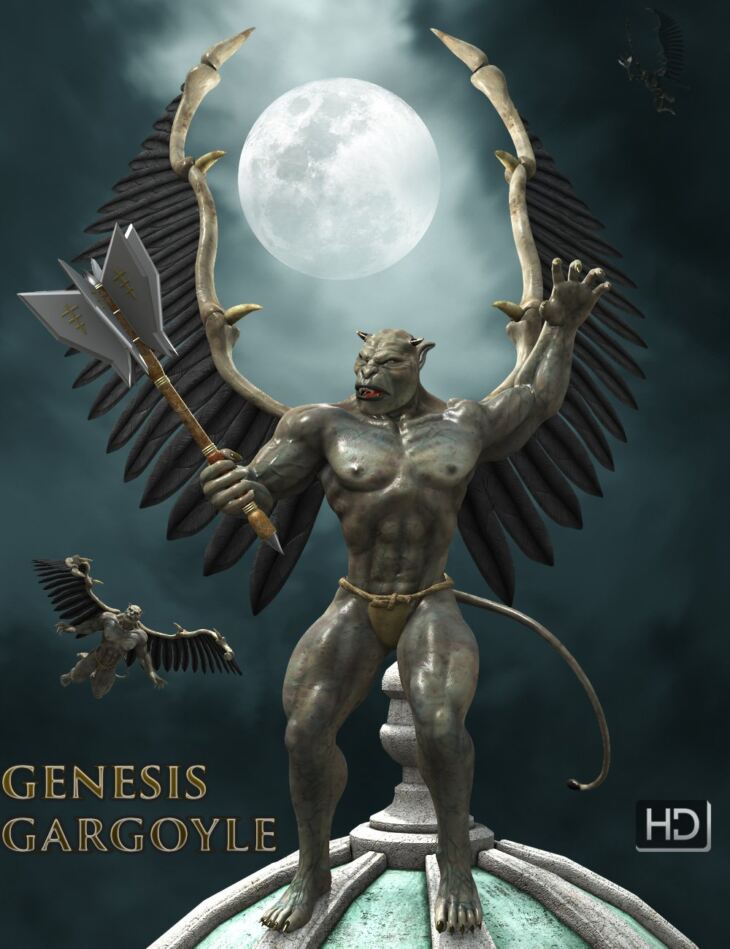 Genesis Gargoyle HD_DAZ3D下载站