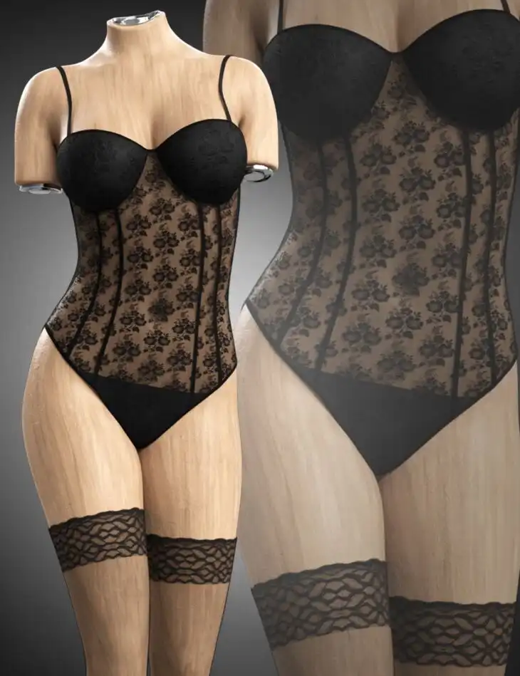 Hot Lace for Genesis 9_DAZ3DDL