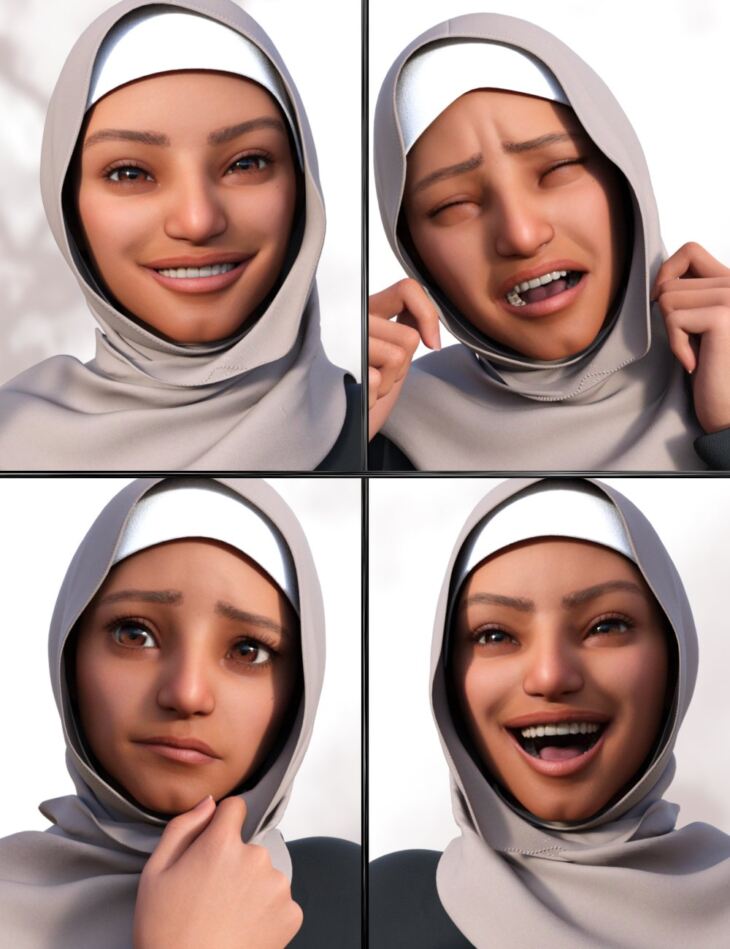 JW Expressions for Maryam 9_DAZ3D下载站