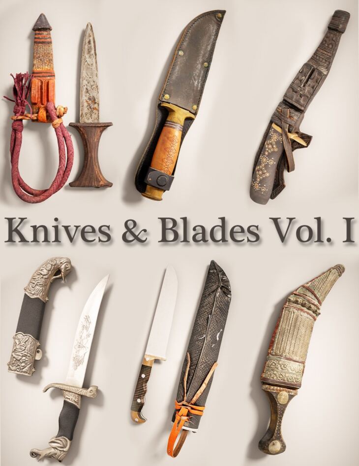Knives and Blades Vol.1_DAZ3DDL