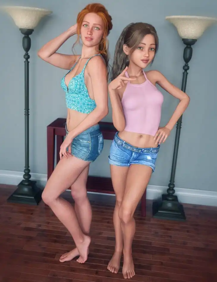 MMX Feminine Poses 2 for Genesis 9_DAZ3DDL