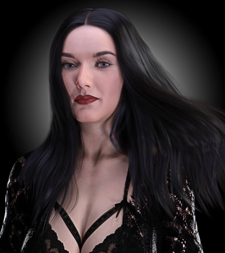 Mortician Character Morph for G8F_DAZ3DDL