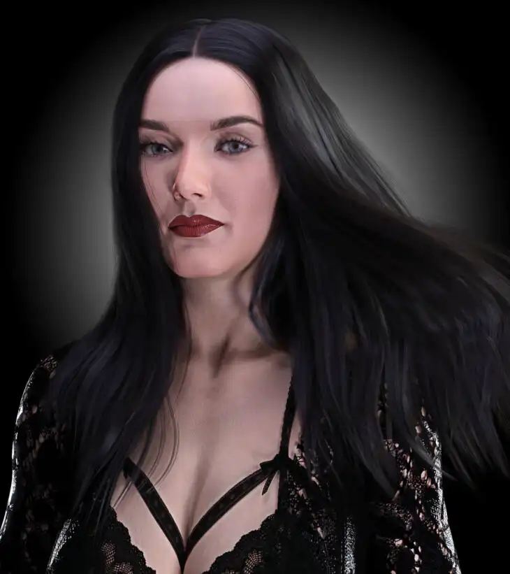 Mortician Character Morph for G8F_DAZ3D下载站