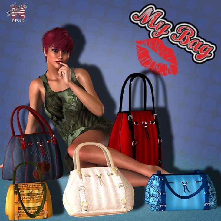 My Bag all days Bag Style_DAZ3D下载站