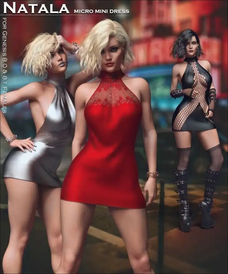 Natala for G8/8.1 Females_DAZ3DDL