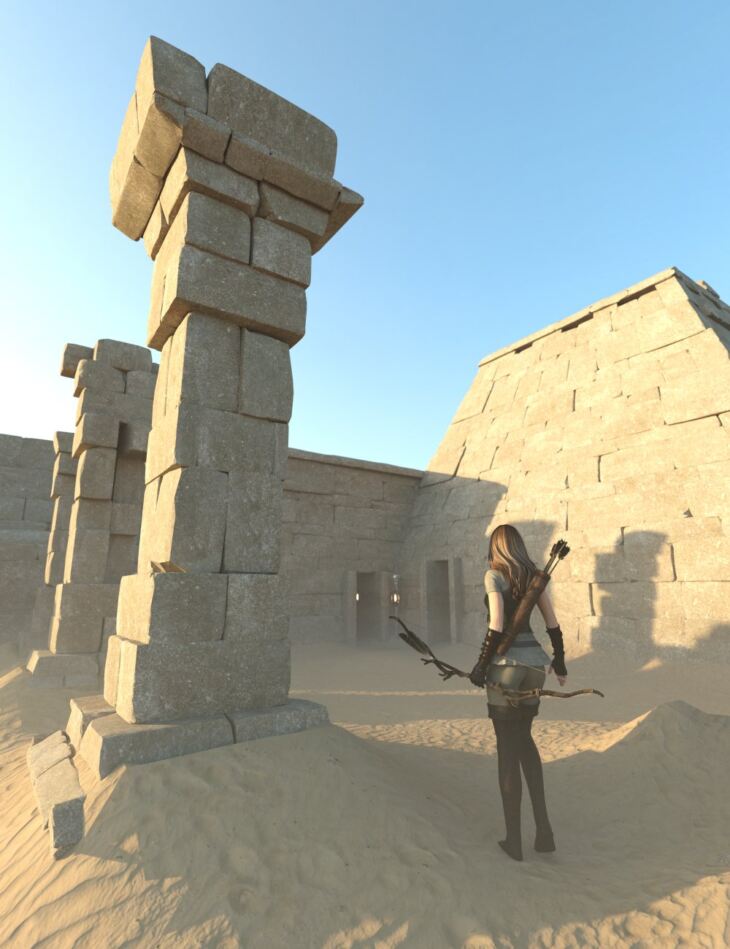 Ramses Ruins_DAZ3D下载站