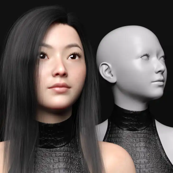 Reiko Morph for Genesis 8 Female_DAZ3D下载站