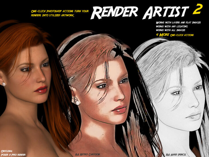 Render Artist 2_DAZ3D下载站