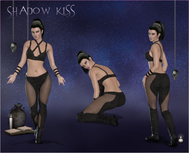 Shadow Kiss for La Femme_DAZ3D下载站