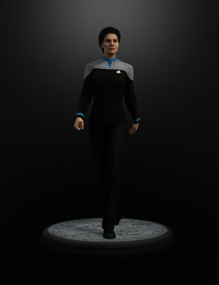 Star Trek Deep Space Nine Jadzia Dax G8F Daz_DAZ3D下载站