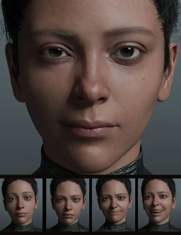 The Expression Collection for Karmen 9_DAZ3DDL