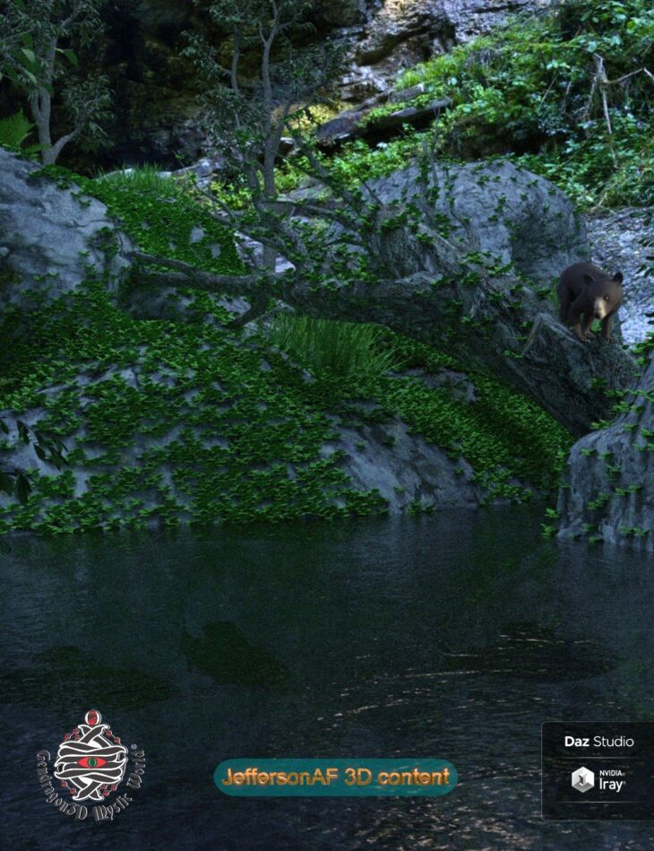 The Mystic Grotto_DAZ3D下载站