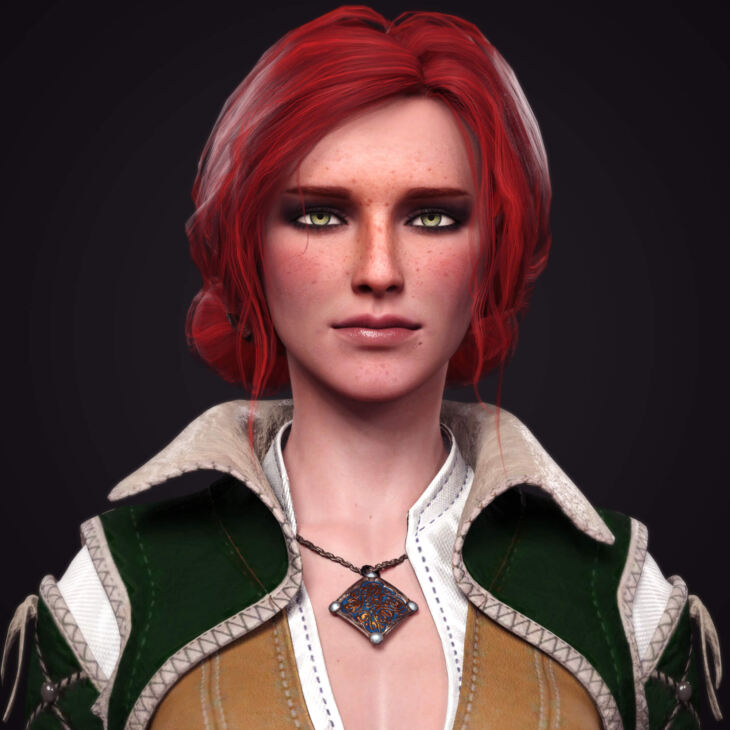 Triss for Genesis 8 and 8.1 Female_DAZ3D下载站