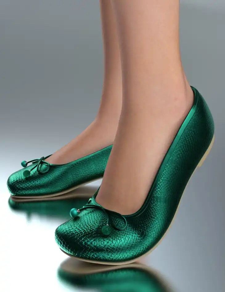 Twinkletoe Flats for Genesis 9_DAZ3DDL