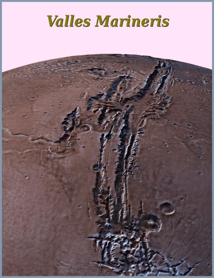 Valles Marineris – Martian Canyon System_DAZ3D下载站