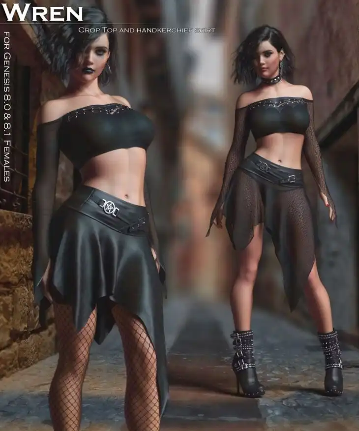 Wren for G8/8.1 Females_DAZ3DDL