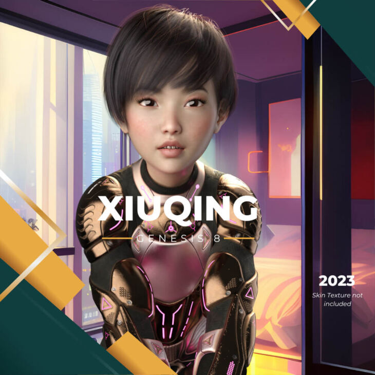 Xiuqing Teen Character Morph for Genesis 8 Female_DAZ3DDL