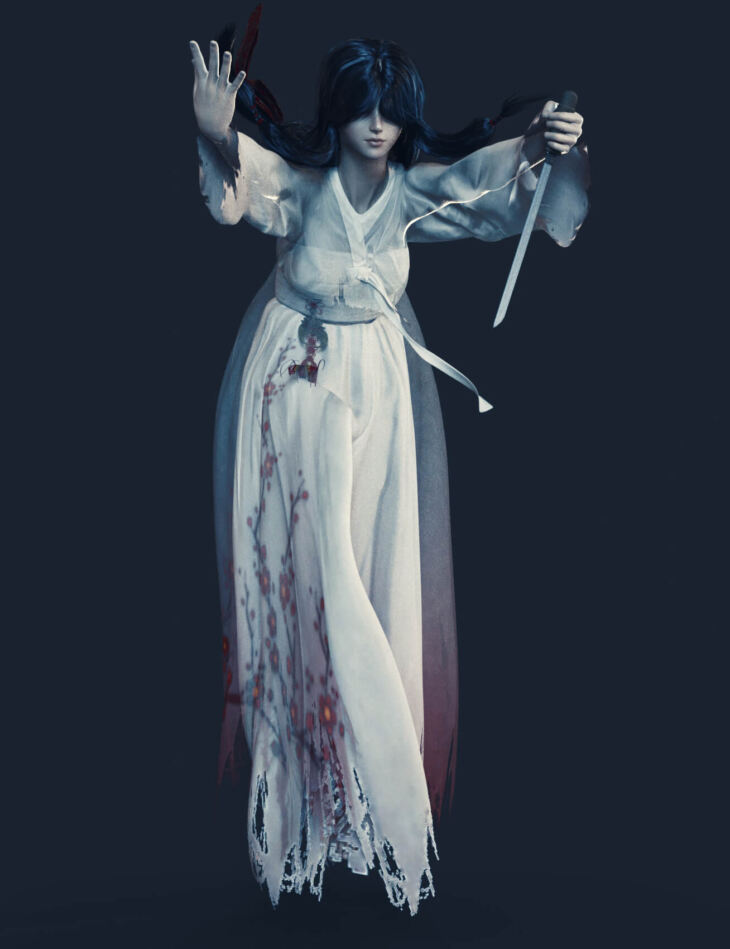 BDO Songakshi Outfit for G8F_DAZ3D下载站