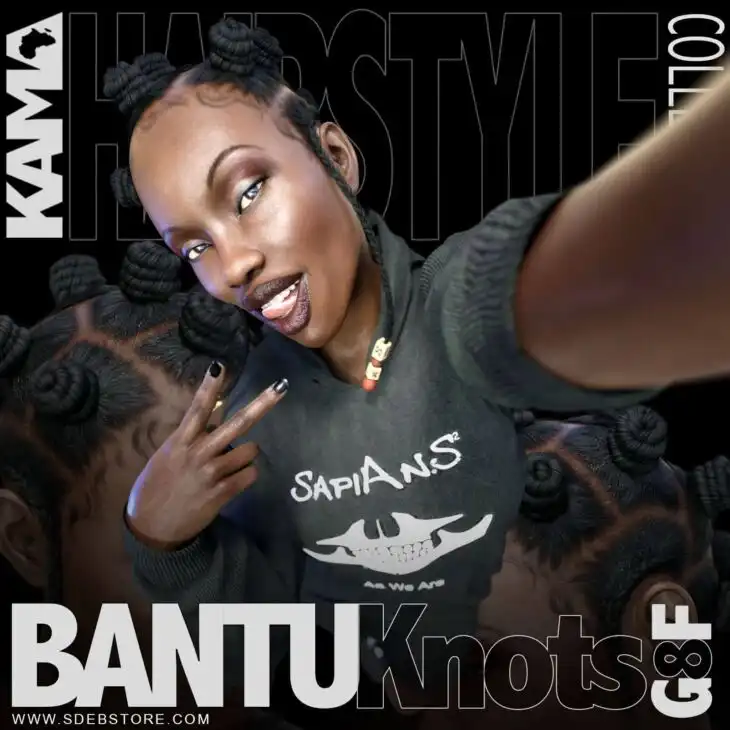 Bantu Knots G8F_DAZ3DDL