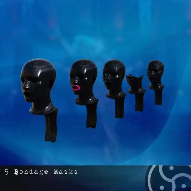Bondage Mask_DAZ3DDL