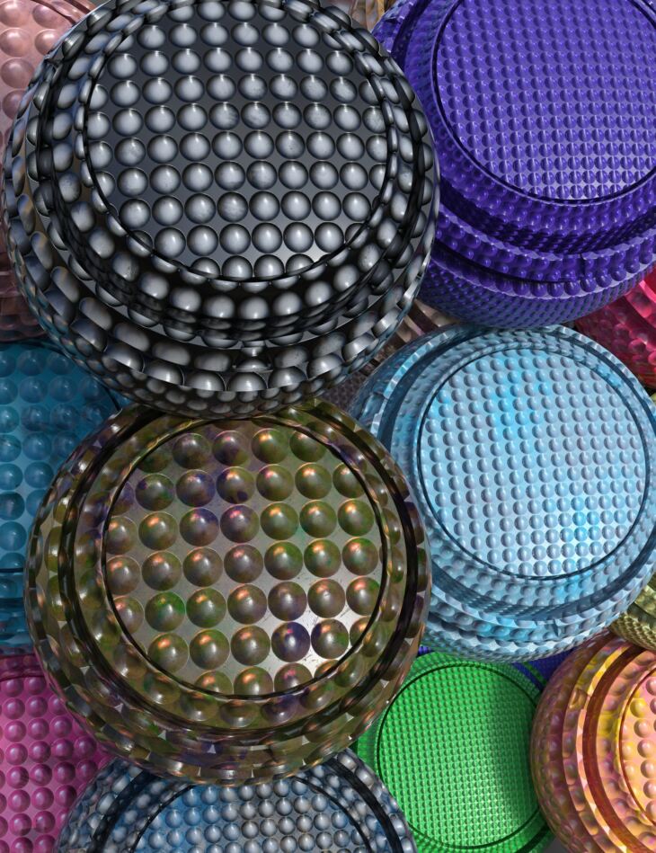 Dotted Plastic Iray Shaders_DAZ3DDL