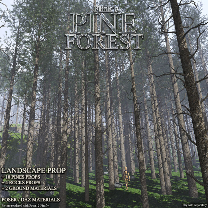 Flinks Pine Forest_DAZ3DDL