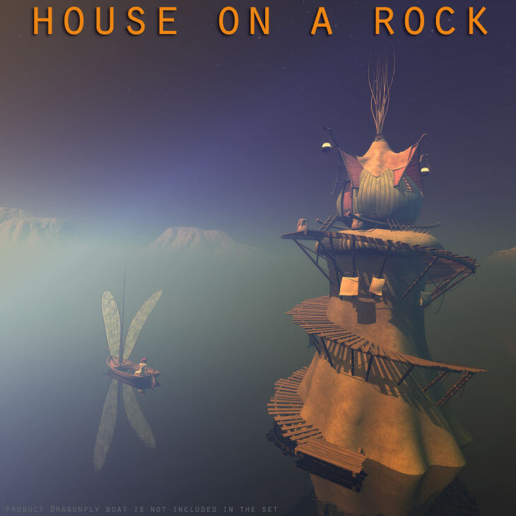 House on a rock_DAZ3D下载站