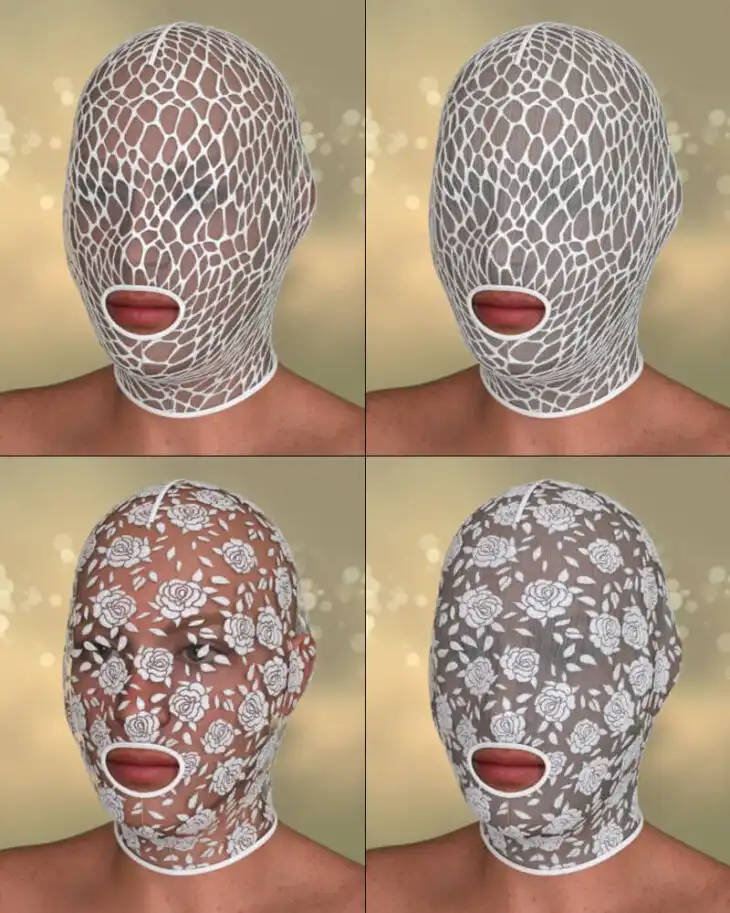 Lace Hood Genesis 9_DAZ3DDL