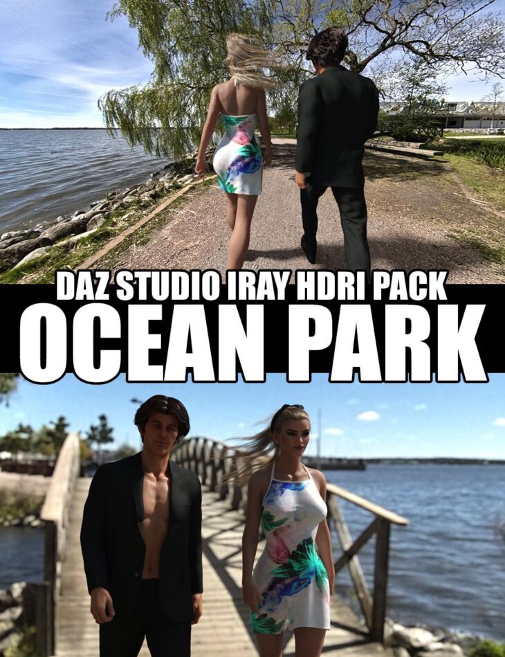 Ocean Park – DAZ Studio Iray HDRI Pack_DAZ3D下载站
