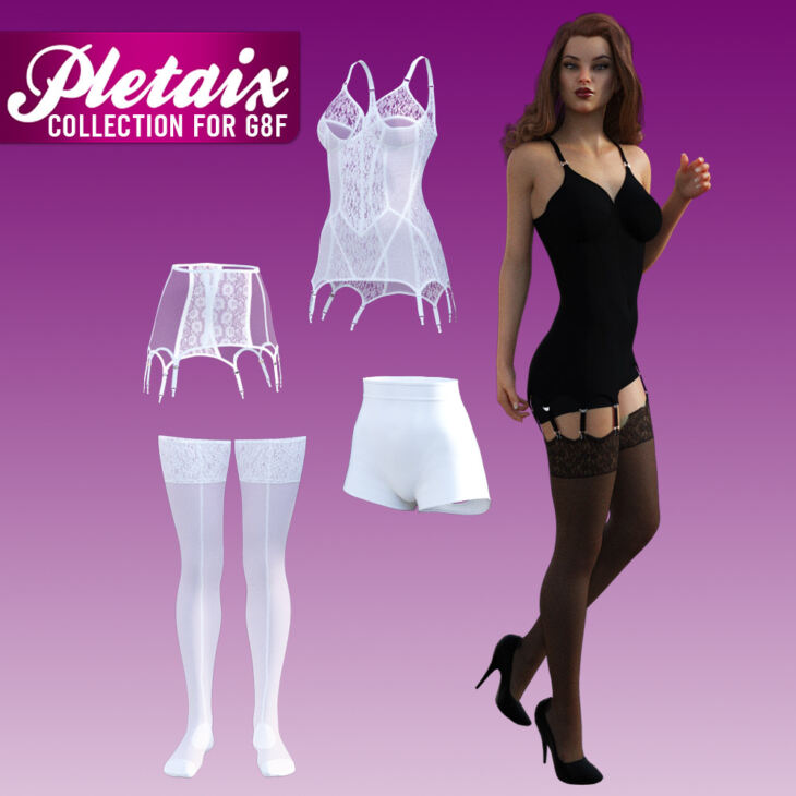 Pletaix Collection for G8F_DAZ3DDL