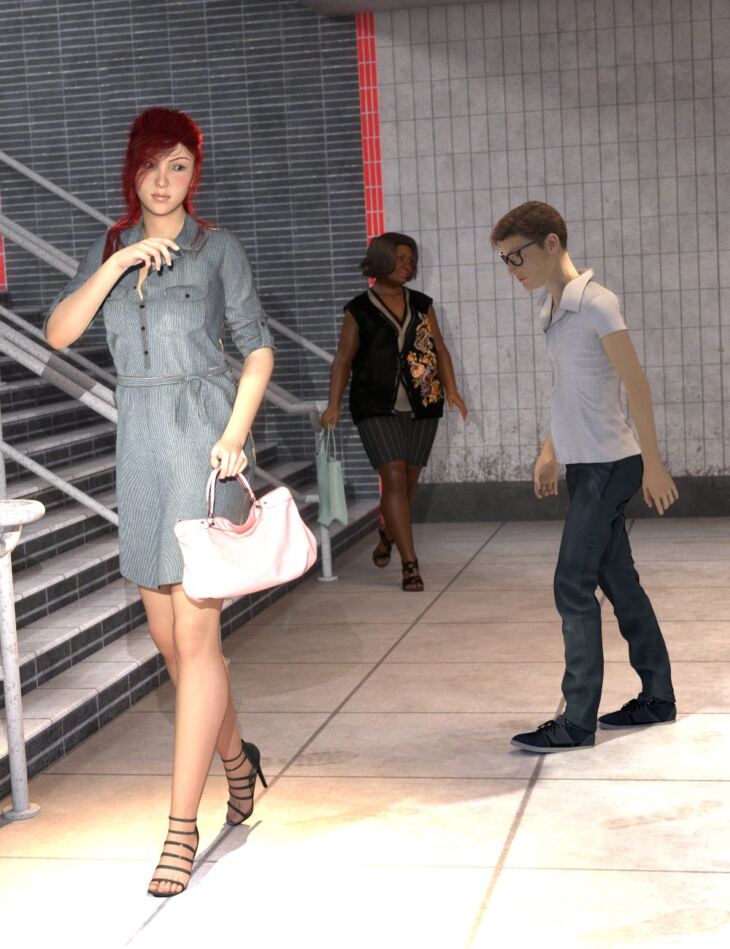 SF People That You Meet Character Shapes_DAZ3DDL