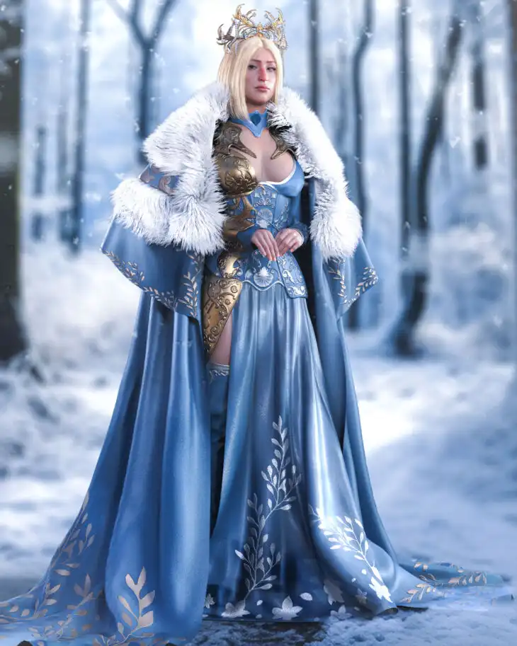 Snow Queen 9 HD Pro Bundle_DAZ3DDL