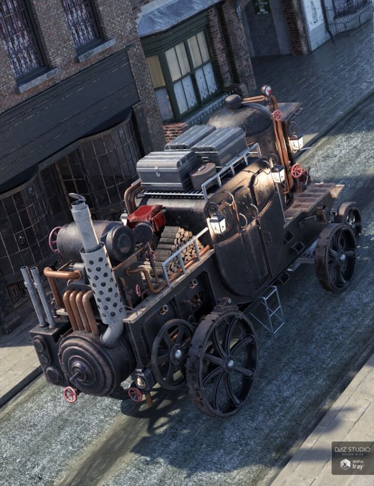 Steam Powered Carriage_DAZ3DDL