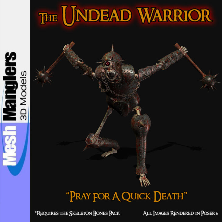 The Undead Warrior_DAZ3D下载站