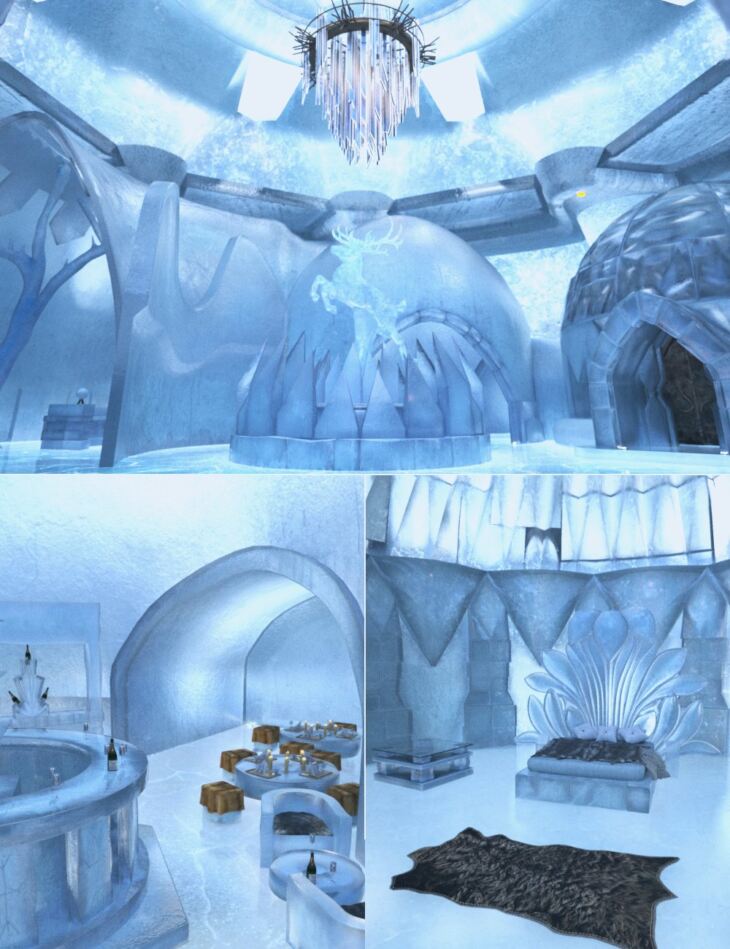 XI Frozen Hotel_DAZ3D下载站