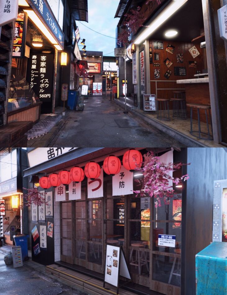XI Japanese Alley_DAZ3D下载站