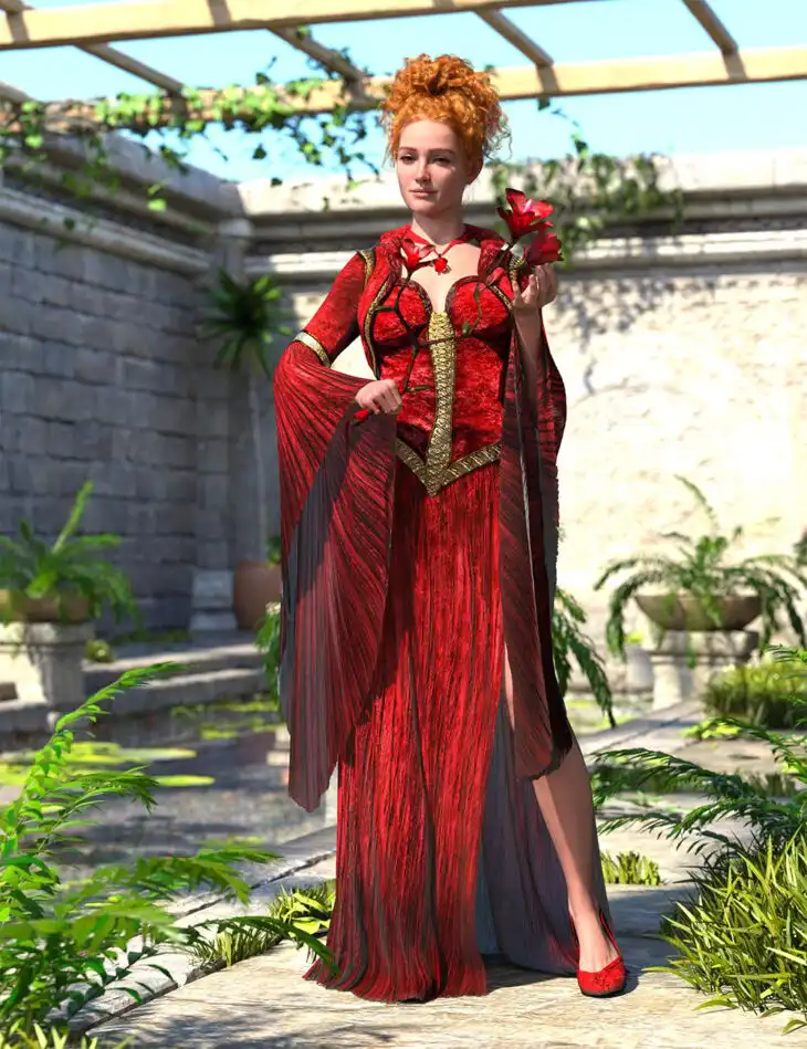 dForce Magnolia Wardrobe for Genesis 9_DAZ3DDL