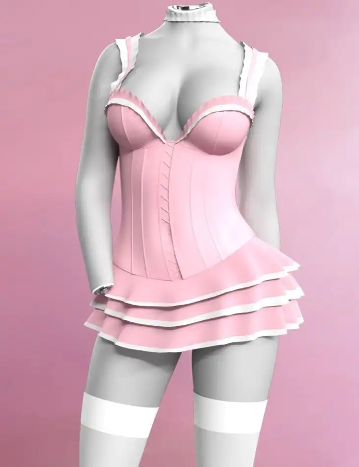 dForce Sugar Pink for Genesis 9_DAZ3DDL