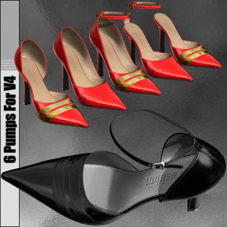 6 Pumps For V4_DAZ3DDL